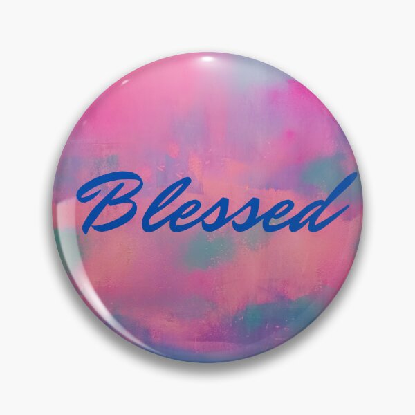 Item preview, "Blessed" Colorful Abstract Print designed and sold by FABOArt.