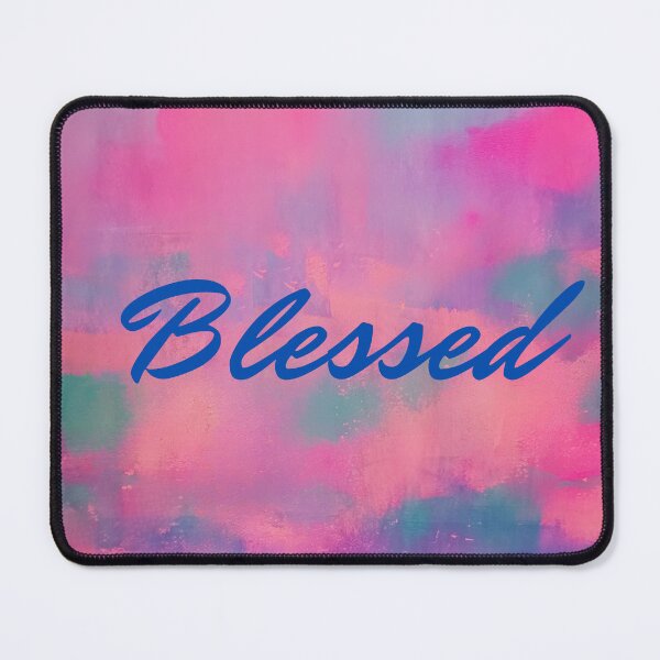 Item preview, "Blessed" Colorful Abstract Print designed and sold by FABOArt.