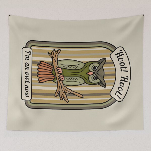 Item preview, Hoot! Hoot! I'm An Owl Now designed and sold by Unhinged Heather.