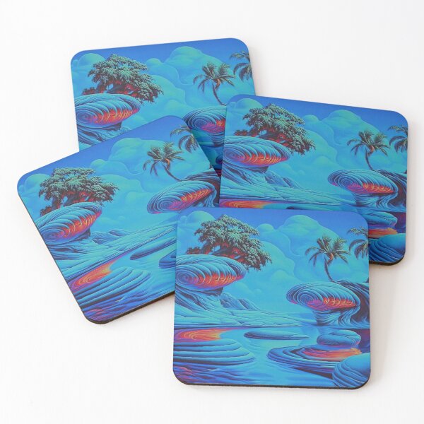 Item preview, Azure Resonance: The Whispering Isles of Thermal Bloom designed and sold by bloorose.