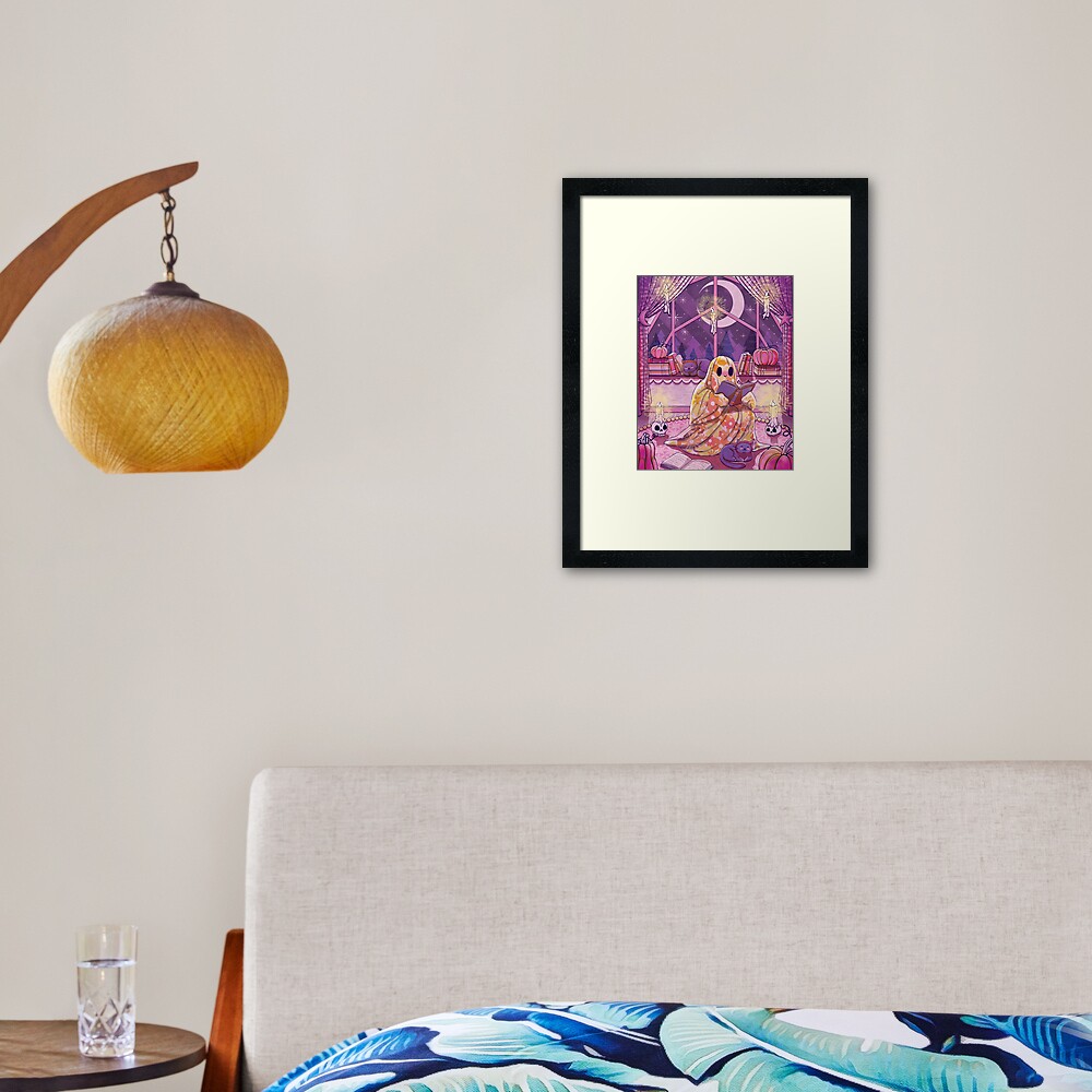 Item preview, Framed Art Print designed and sold by StudioFloraLuna.