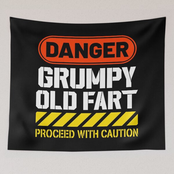 Item preview, Warning Grumpy Old Fart designed and sold by ThomasKadmon.