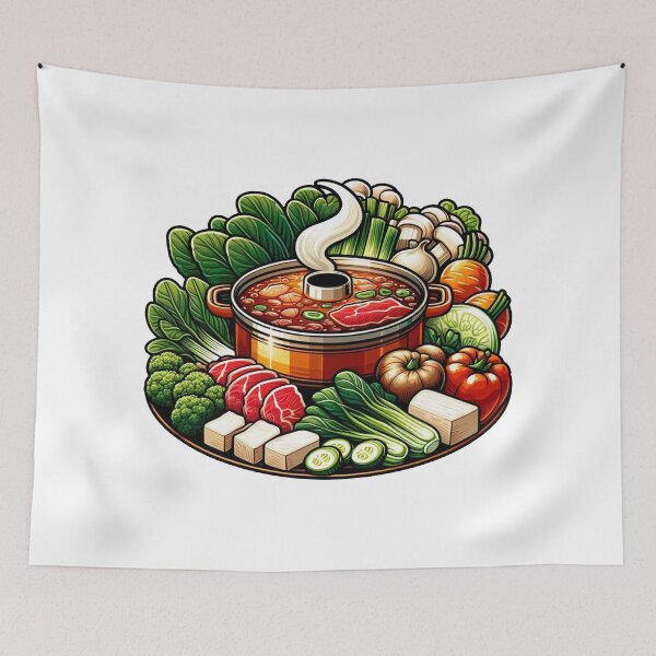 Item preview, traditional Chinese hot pot designed and sold by Meemaart.