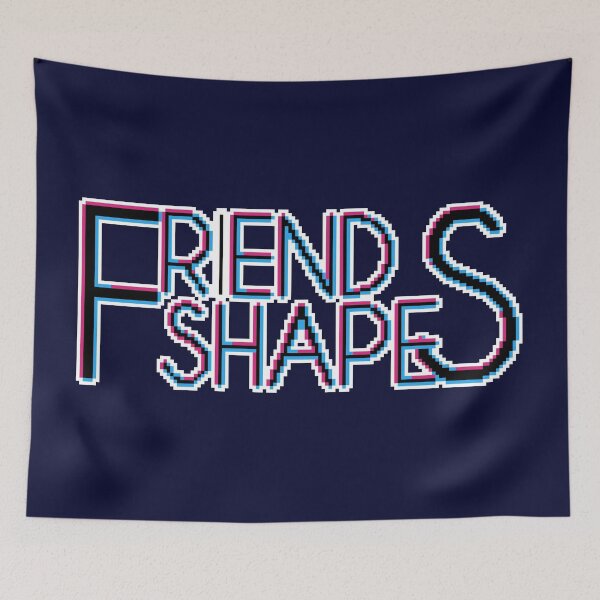 Item preview, FriendShapes Logo designed and sold by RainingLamppost.
