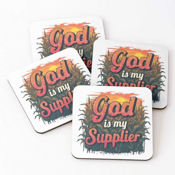 Item preview, God is my Supplier, Bountiful Farm Art  designed and sold by Faithloveshop.