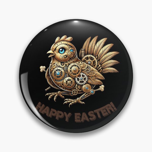 Item preview, Great Steampunk Easter chicken designed and sold by Fantasy-Vibes.