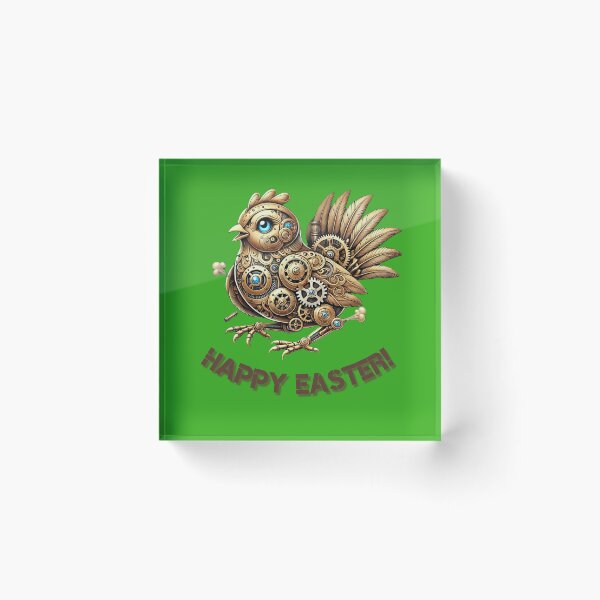 Item preview, Great Steampunk Easter chicken designed and sold by Fantasy-Vibes.