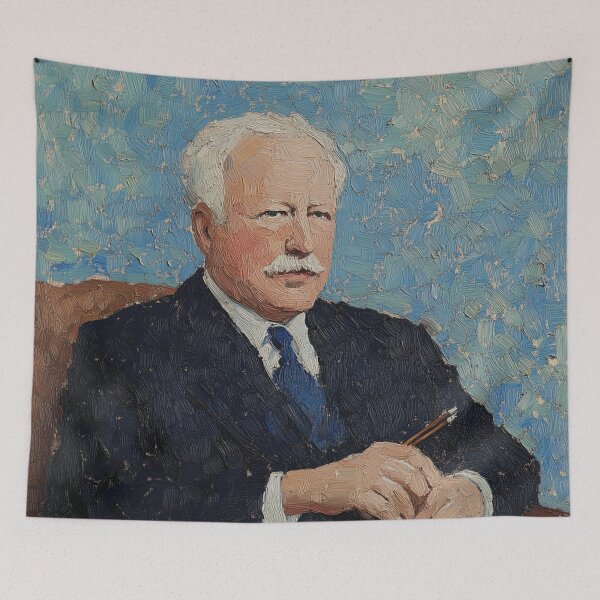 Item preview, Edward Heath | Post-impressionist painting style designed and sold by ComicsFactory.