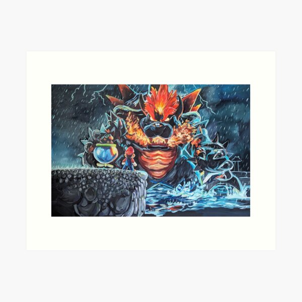 Item preview, Bowser's Fury designed and sold by montinaart.