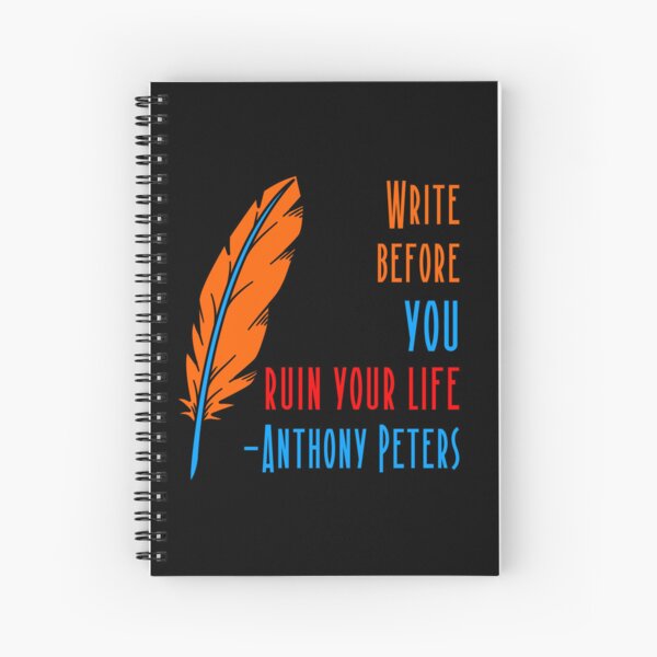 Item preview, Write Before You Ruin Your Life designed and sold by The486Store.