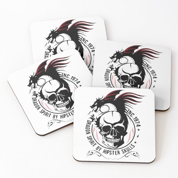 Item preview, skull dragon tribal skull design hipster designed and sold by Achille3777.