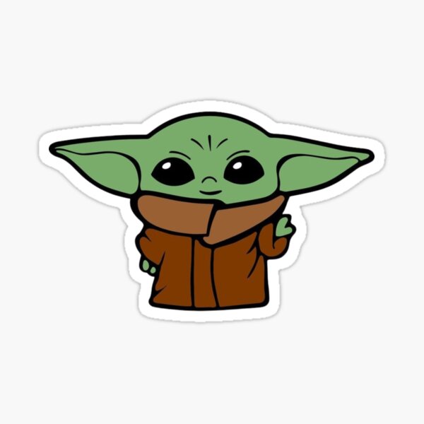 Vista previa del artículo con la obra «Yoda», diseñado y vendido por Trend-Hub.