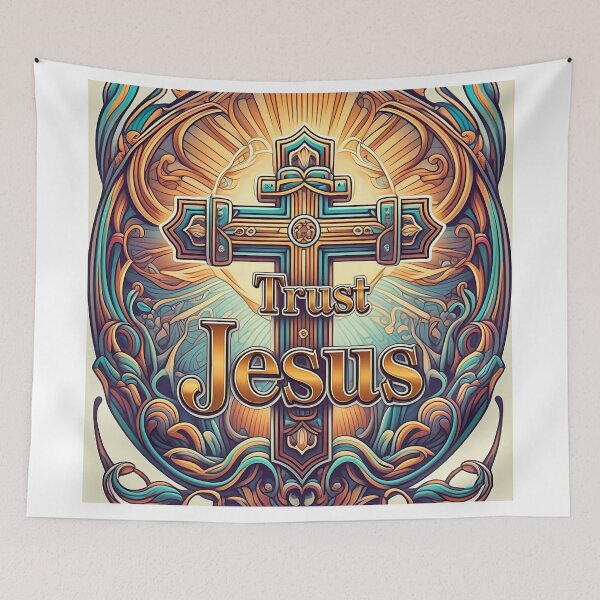 Item preview, TRUST JESUS designed and sold by likbatonboot.