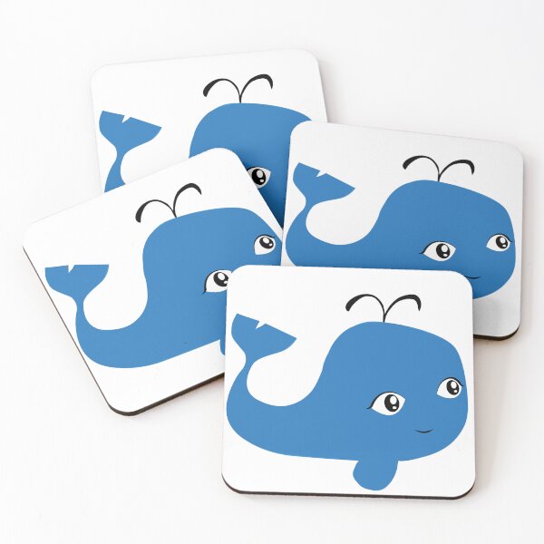 Item preview, Drawing little blue whale designed and sold by Tistarabis.