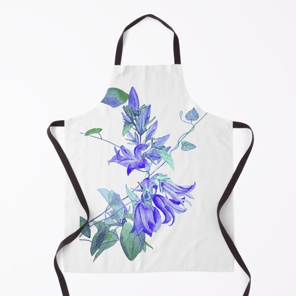 Item preview, Purple harebells watercolour painting designed and sold by esvb.