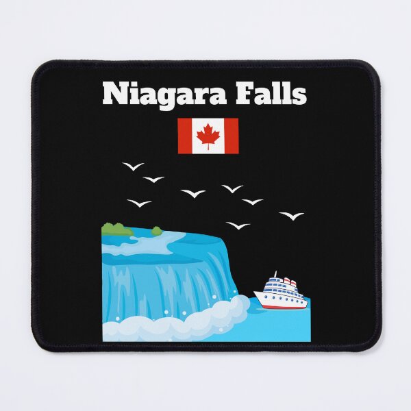 Item preview, Niagara Falls trip souvenir iconic waterfalls lover Canada flag designed and sold by Artstastic.