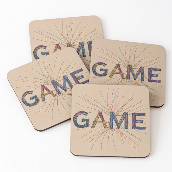 Item preview, Wire-stitched "Game" logo designed and sold by sisnibrora.