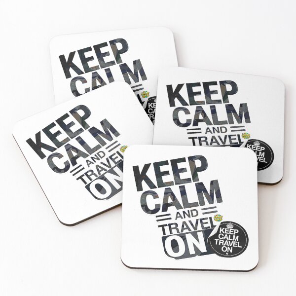 Item preview, Keep Calm Travel On designed and sold by SteezeeStore.