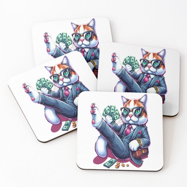 Item preview, Boss Cat Energy: Rich, Refined, and Ready to Rule!  designed and sold by CosmInk.