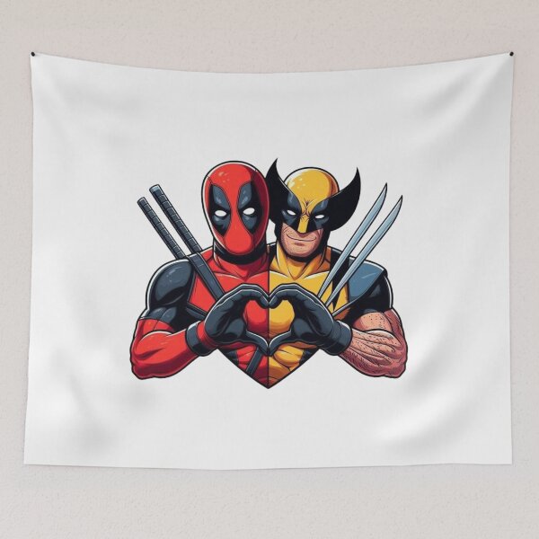 Item preview, Wolverine and deadpool designed and sold by Trend-Hub.