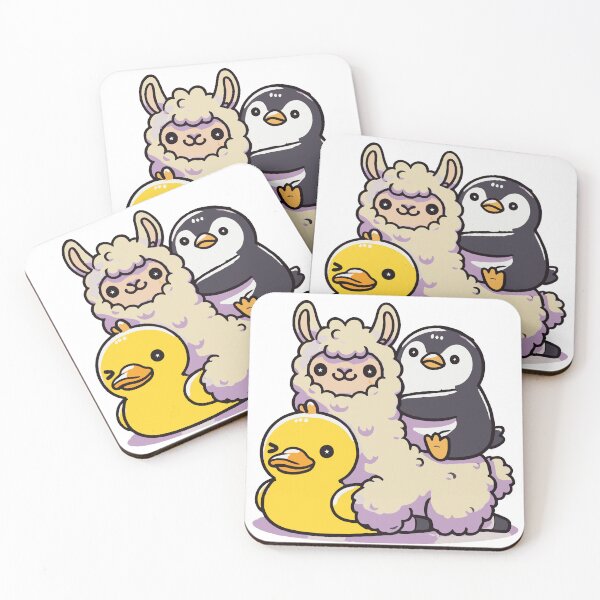 Item preview, Set of three Animal Friends designed and sold by Risimor04.