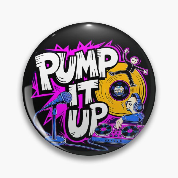 Item preview, Pump It Up Text Design designed and sold by SteezeeStore.