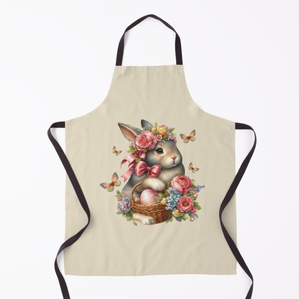 Item preview, Rosebud Easter Rabbit designed and sold by CAutumnTrapp.