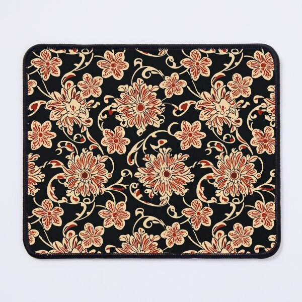 Item preview, Black & Gold Batik Pattern designed and sold by PapuruDesigns.