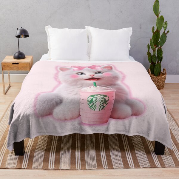 Item preview, Kawaii Pink Drink Kitty designed and sold by st4rlit3 st4rbrit3.