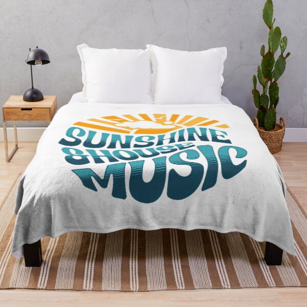 Item preview, HOUSE MUSIC - Sunshine House (blue) designed and sold by Discothreadz.