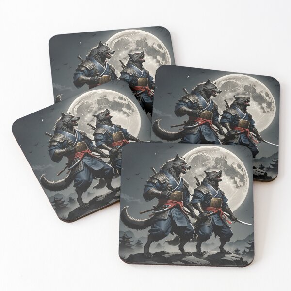 Item preview, Samurai Wolves designed and sold by SlobberBob.