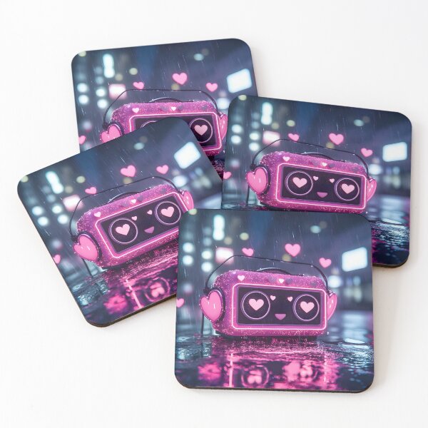 Item preview, Pink Noise Vibes designed and sold by AI-Only Creations.