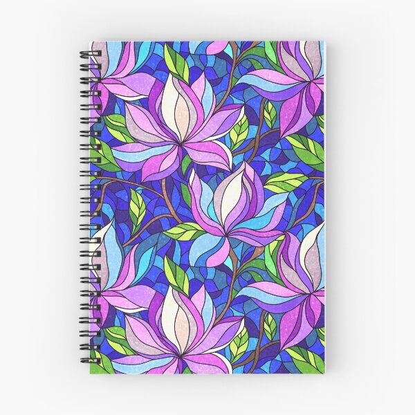 Item preview, Vibrant Magnolias in Timeless Stained Glass Artistry designed and sold by NancyDzines.