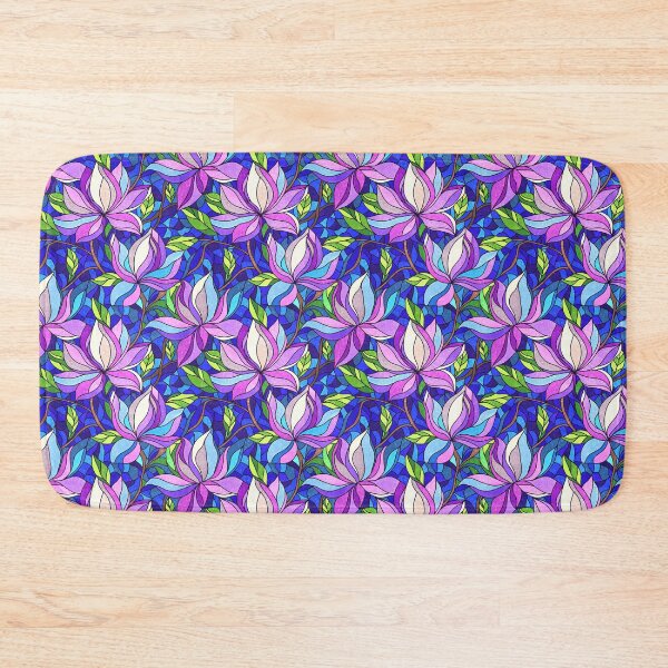 Item preview, Vibrant Magnolias in Timeless Stained Glass Artistry designed and sold by NancyDzines.