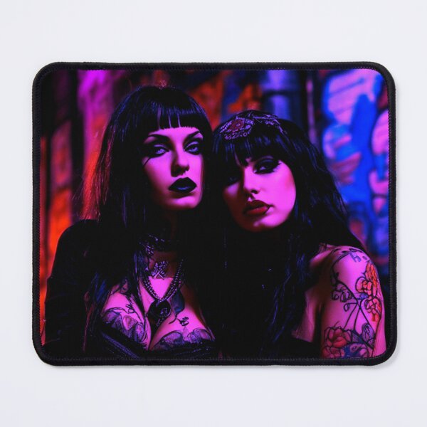 Item preview, Goth Girls In the Evening designed and sold by TheDarkWardrobe.