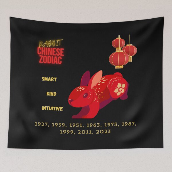 Item preview, RABBIT CHINESE ZODIAC designed and sold by FAMILY DYNASTY.