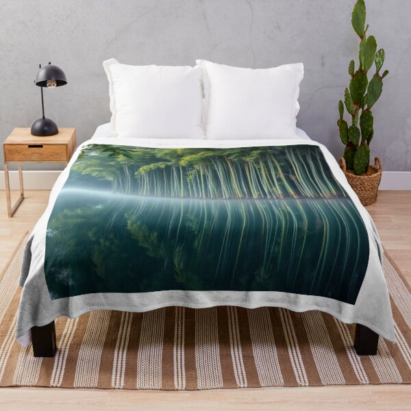 Item preview, bamboo forest by a lake designed and sold by melissabeta.