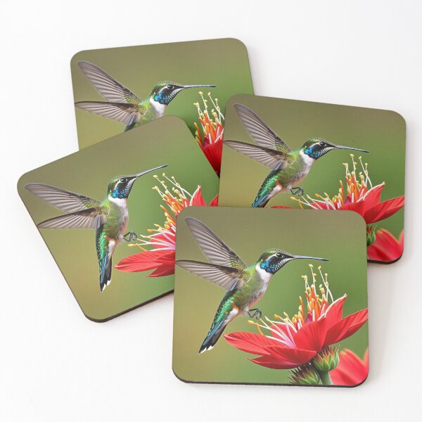 Item preview, Graceful Hummingbird Feeding designed and sold by Brochamorocha.