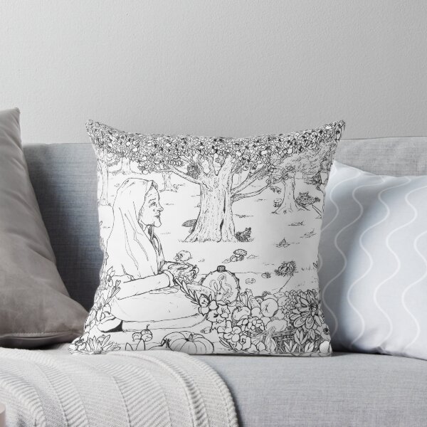 Item preview, Old Woman's Thoughts in the forest designed and sold by AirMoonB.