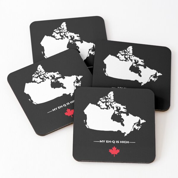Item preview, My Eh-Q is High T Shirt - Funny Canada T Shirt  - Maple Leaf T Shirt - True North Strong Free Design designed and sold by PowerKanjiFit.