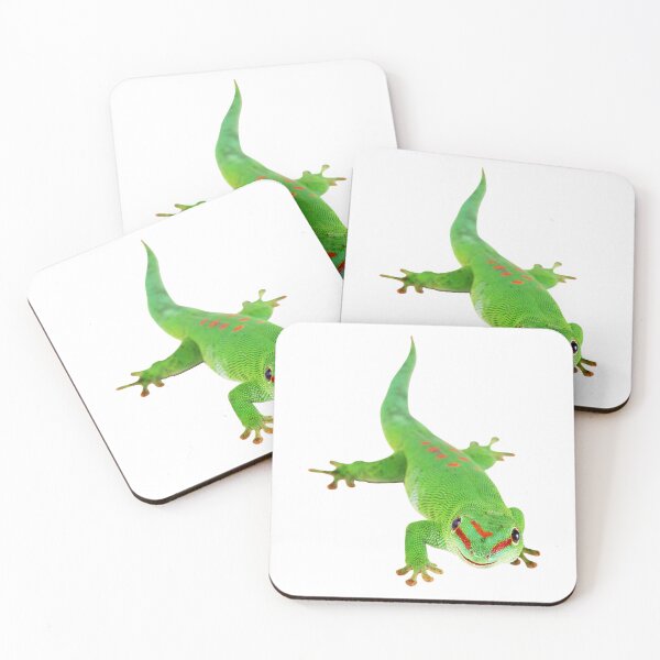 Item preview, GREEN GECKO (WHITE) designed and sold by Marlon Oseguera.