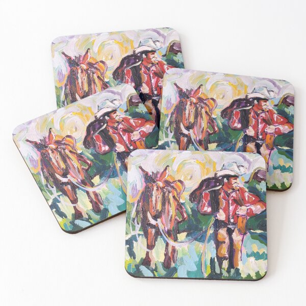 Item preview, Cowboy and Horse designed and sold by montinaart.