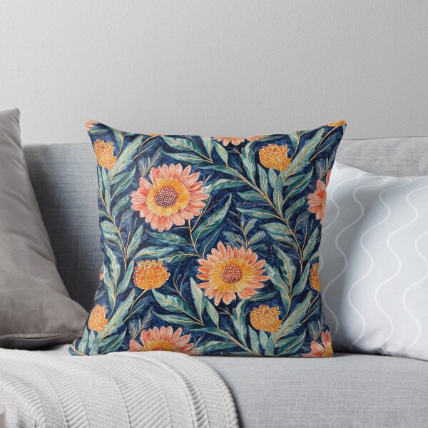 Item preview, Australian Waratah in Batik Pattern designed and sold by PapuruDesigns.