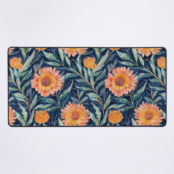 Item preview, Australian Waratah in Batik Pattern designed and sold by PapuruDesigns.