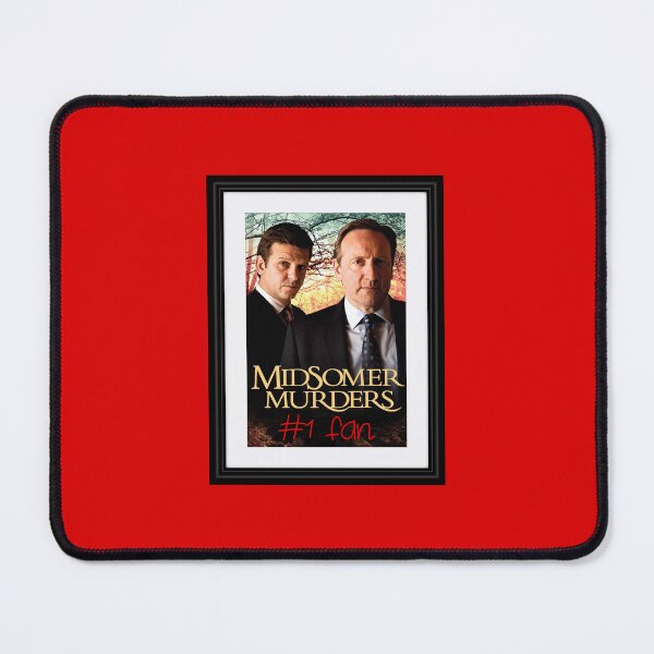 Item preview, #1 Midsomer Fan (on Red) designed and sold by PawsitiveMum3.