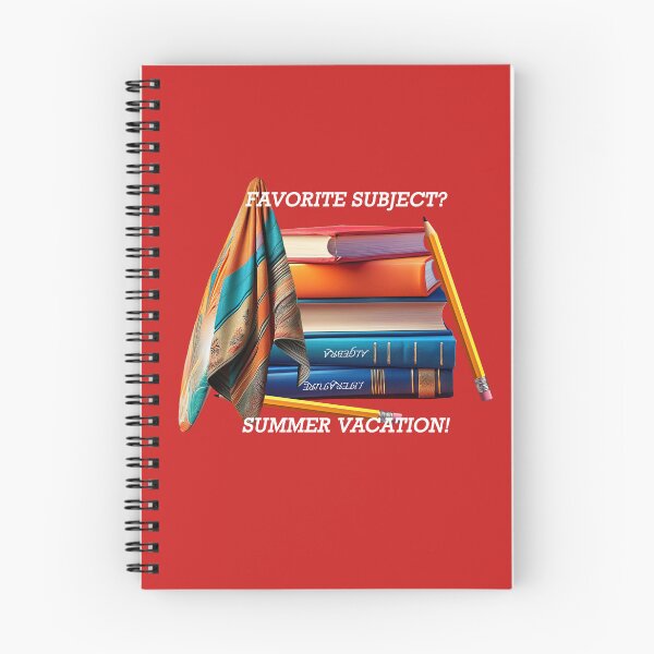 Item preview, Favorite Subject - Summer Vacation designed and sold by TShirt Witt.