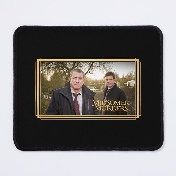 Item preview, Greatest Crime-Fighting Duo in Midsomer - Gold (on Black) designed and sold by PawsitiveMum3.
