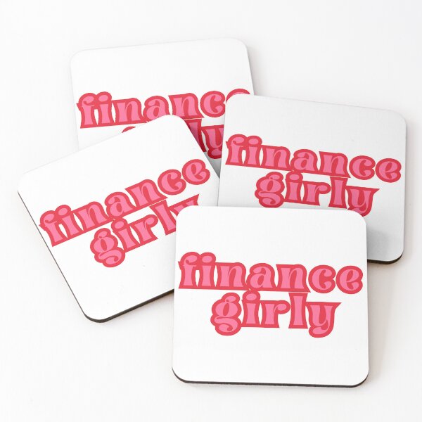 Item preview, Finance Girl Retro Red and Pink Decal designed and sold by ha11e11.