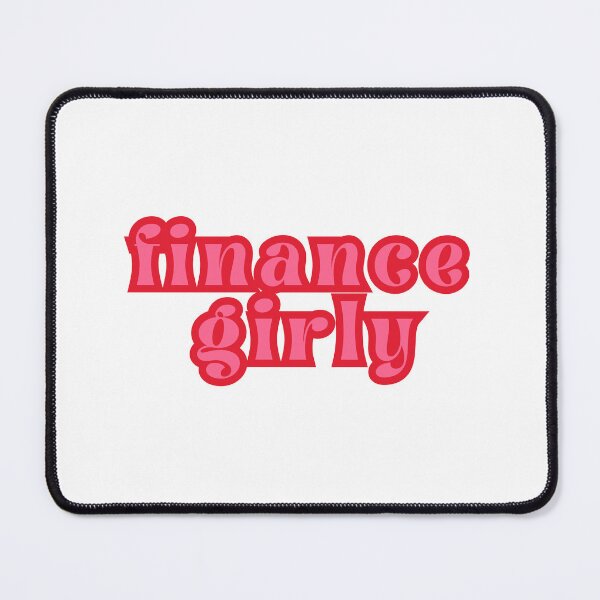 Item preview, Finance Girl Retro Red and Pink Decal designed and sold by ha11e11.