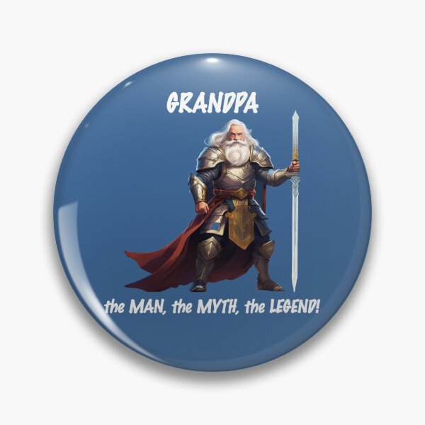 Item preview, Grandpa - The Man, the Myth, the Legend designed and sold by TShirt Witt.